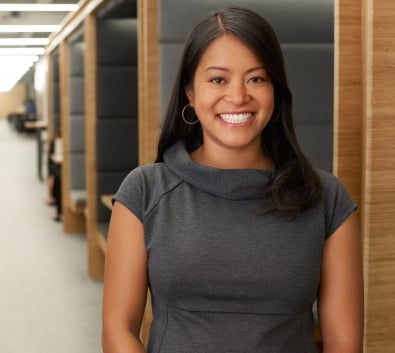 Businesswoman in office