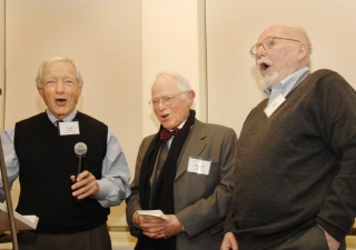 Three Men Singing