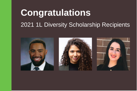Image of 2021 1L Diversity Scholarship Recipients